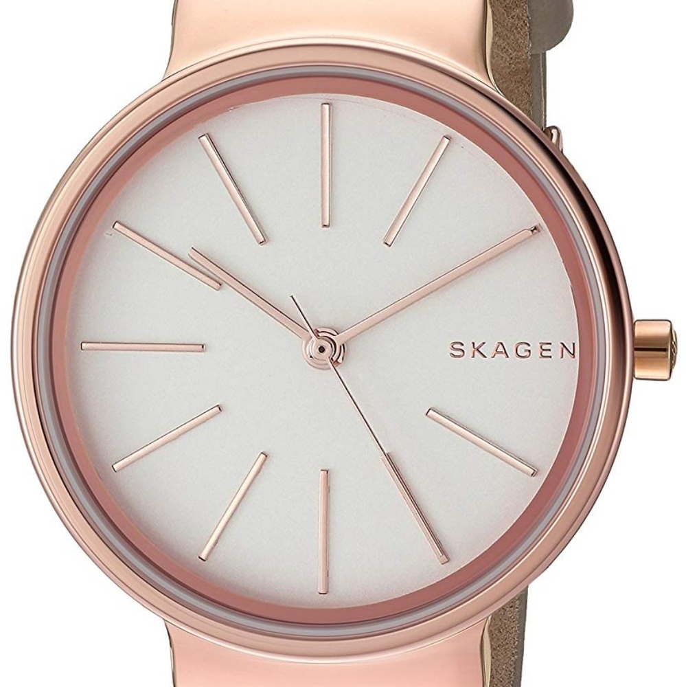 NWT Skagen Watch Rose Gold/Beige